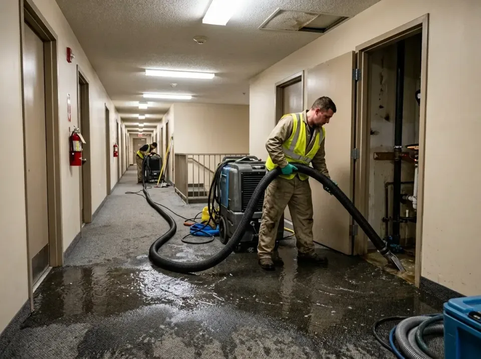multi-unit-apartment-hallway-f-005 — frequently asked questions, Emergency Burst Pipe Water Extraction & Removal in Livermor…